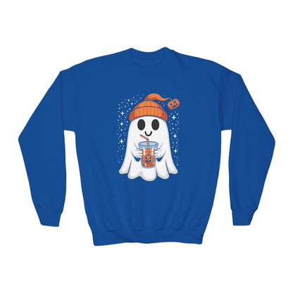 Halloween for Kids Cute Fall Ghost Sweatshirt