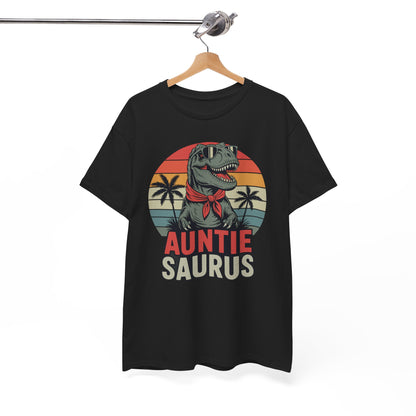 Auntiesaurus T Rex Dinosaur Auntie Saurus Family Matching T-Shirt