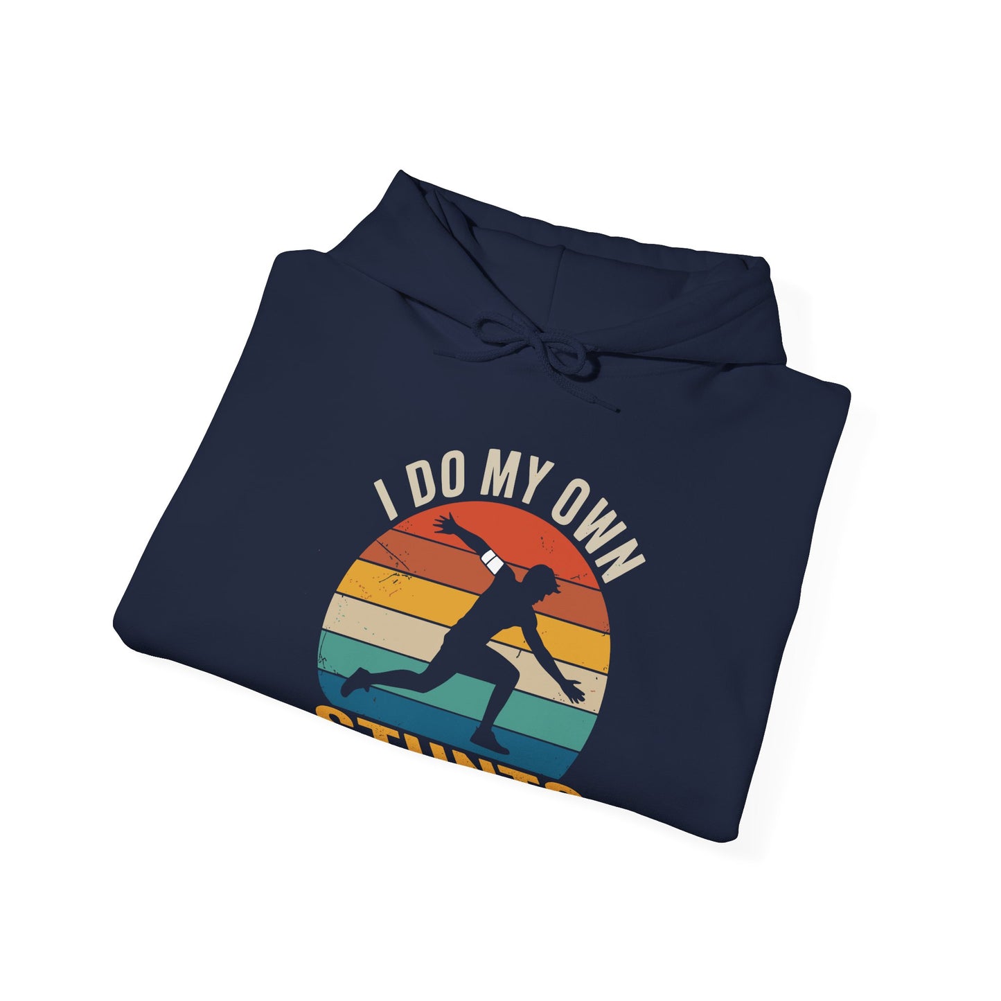 Funny I Do All My Own Stunts Broken Bones Hoodie