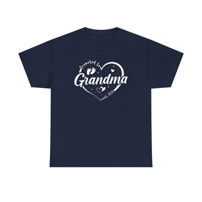 Promoted to Grandma Est 2025 Soon to be Grandma Mothers Day T-Shirt