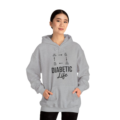 Funny Diabetic Type 1 Diabetes T1D Diabetes Awareness Hoodie