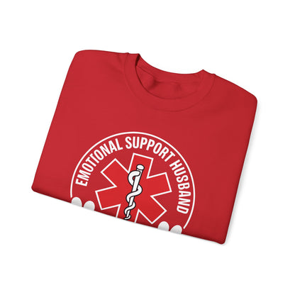 Emotional Support Husband Do Not Pet Sweatshirt