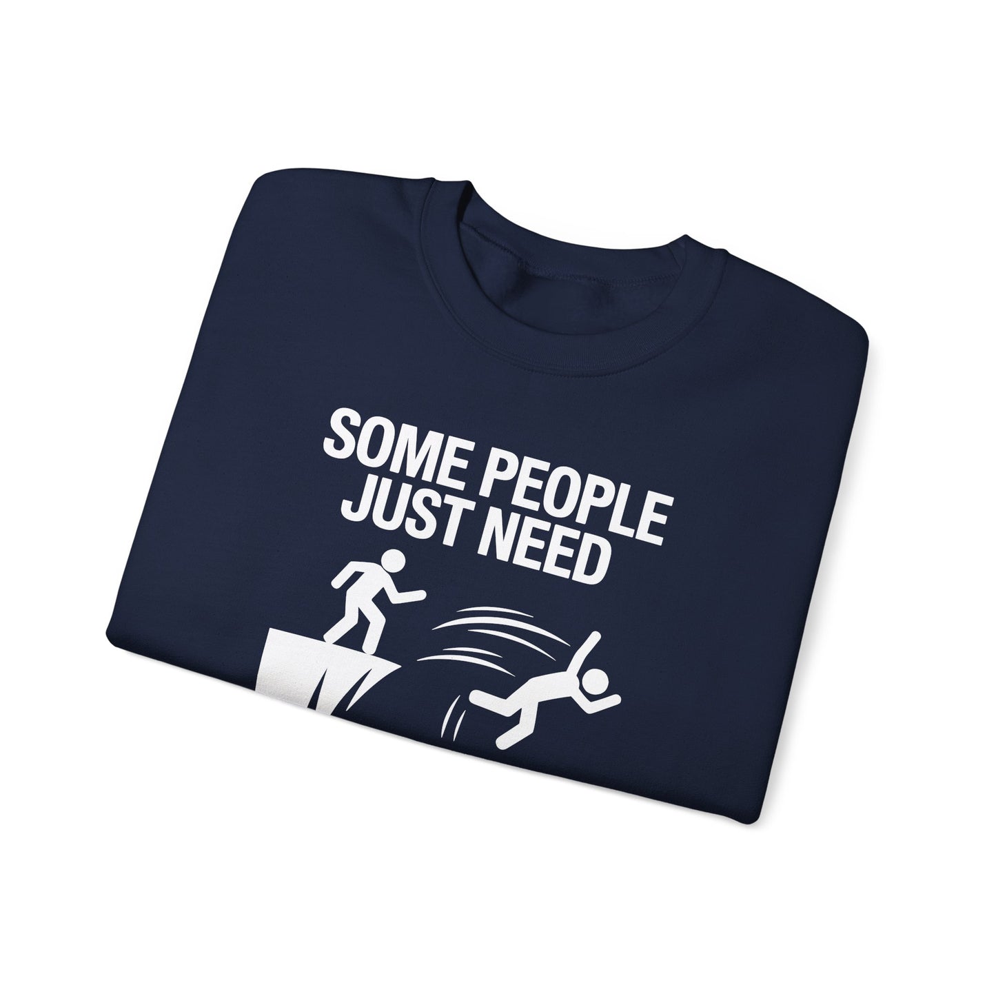 Funny Pat On The Back Adult Sarcastic Design Sweatshirt