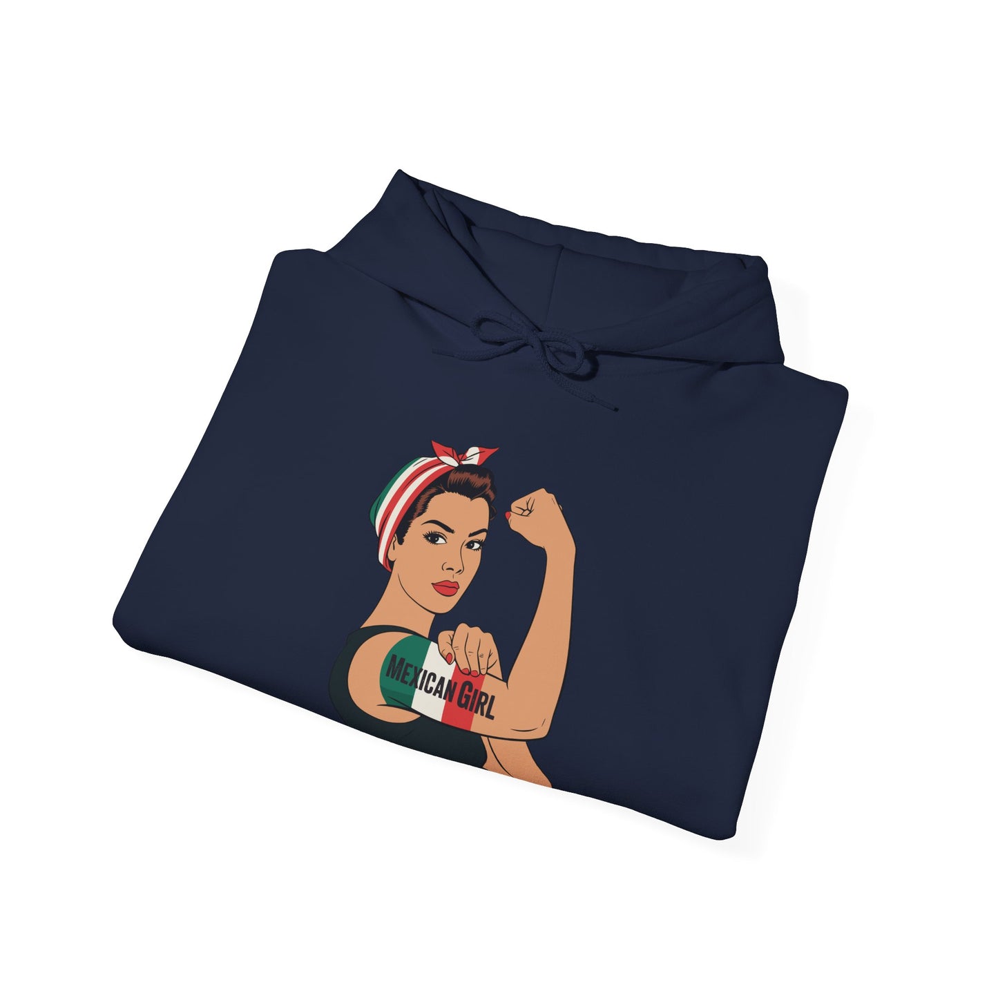 Mexican Girl Mujer Rosie Riveter Cinco De Mayo Fiesta Women Hoodie