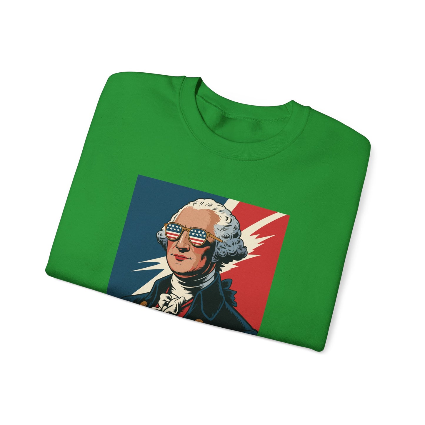 4th Of July 2025 George Washington Bruh. Meme Patriotic Sweatshirt