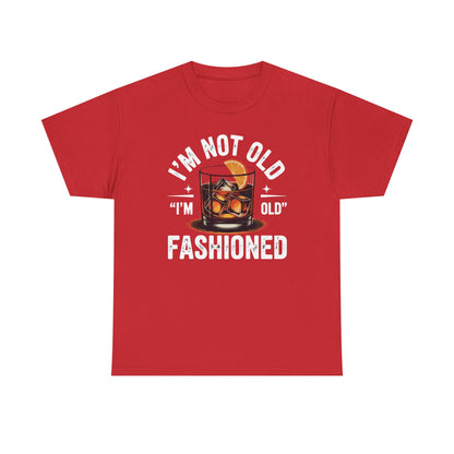 I'm Not Old I'm Old Fashioned Classic Whiskey Lover Vintage T-Shirt