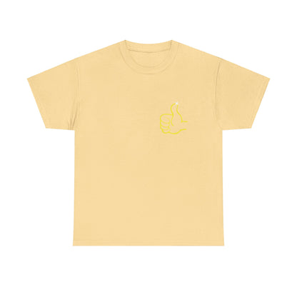 Funny Thumbs Up Emoji Graphic T-Shirt Positive Vibes
