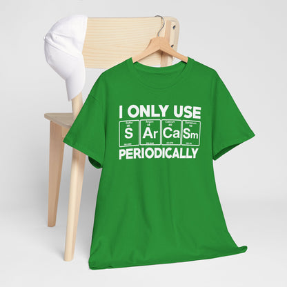 Sarcasm Periodic Table Element Weird Science Joke Gift T-Shirt