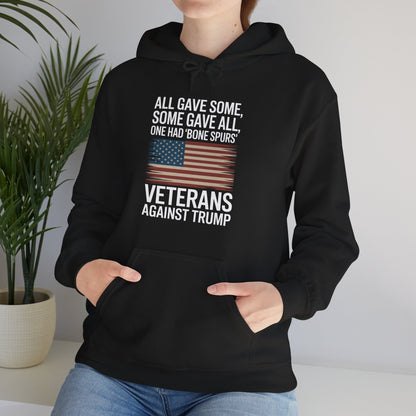 Veterans Against Trump Anti Trump Political Protest Hoodie