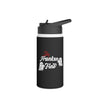 Stainless Steel Water Bottle, Standard Lid