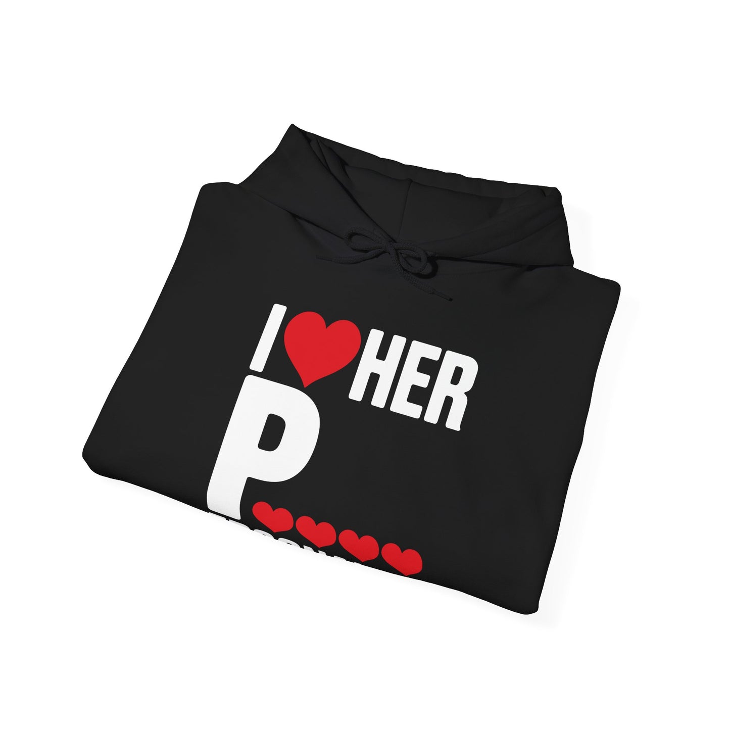 Funny Valentine's Day Couple Matching I Love Her Personality Hoodie