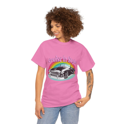 Cruise In Style Car Lovers T-Shirt For Men Women