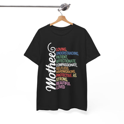 MOTHER Meaning Shirt I Love Mom Mothers Day T-Shirt
