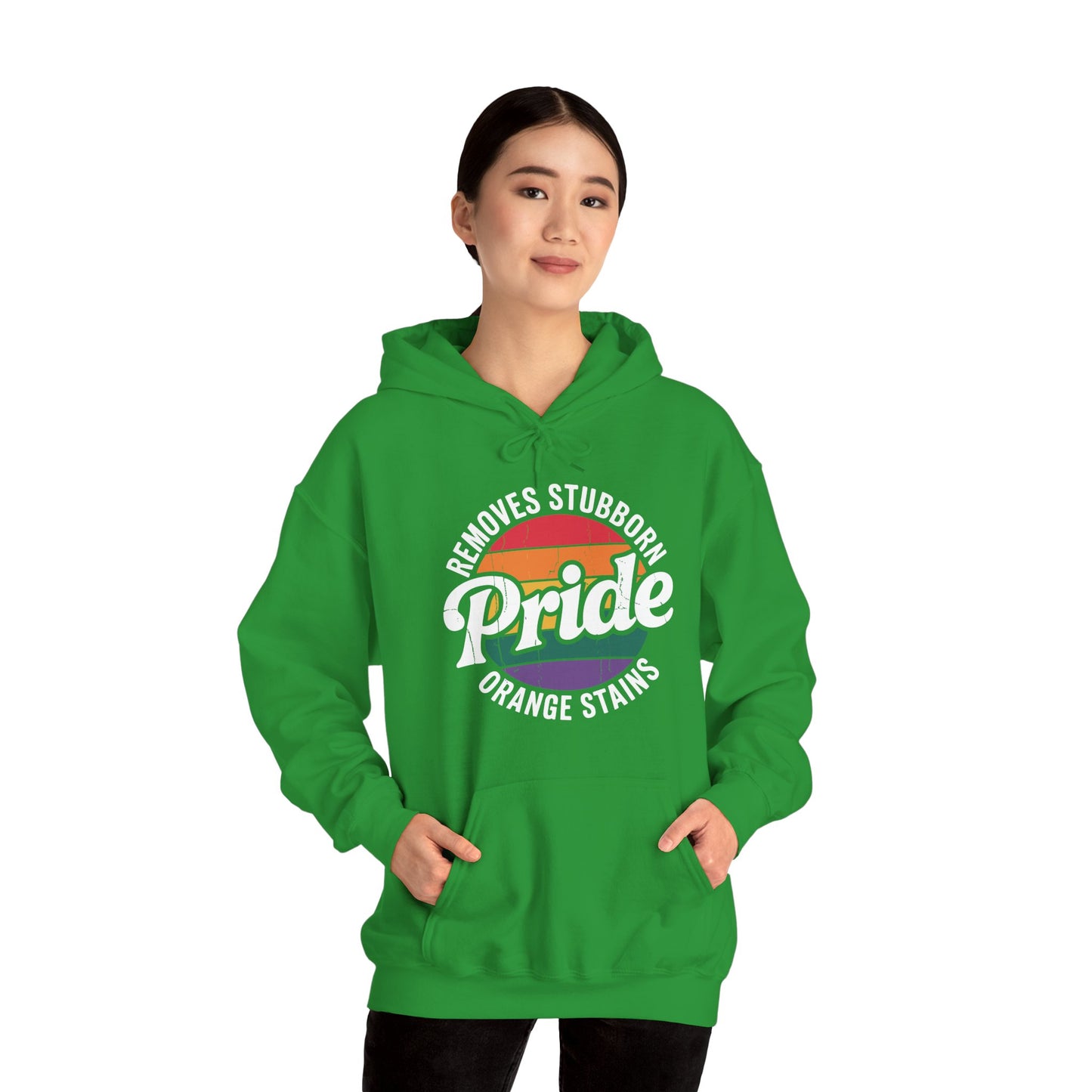 Resist Trump Remove Stubborn Orange Stains Pride Month LGBTQ Hoodie