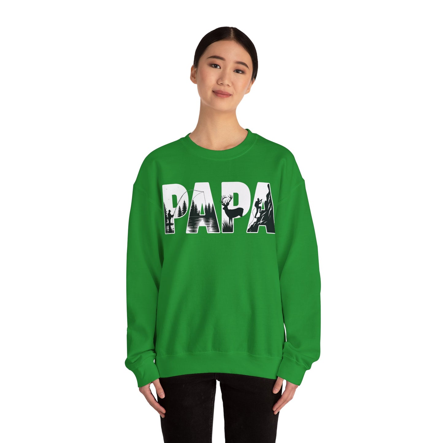 Best Hunting Dad Ever Shirt Vintage Father’s Day Sweatshirt for Men