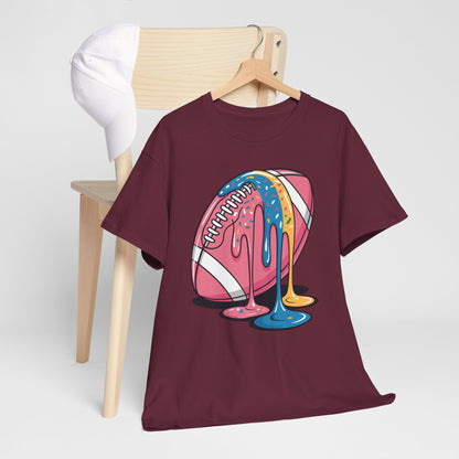 Football Drip For Lineman WR QB RB Ice Cream Sprinkles T-Shirt
