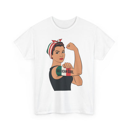 Mexican Girl Mujer Rosie Riveter Cinco De Mayo Fiesta T-Shirt Women