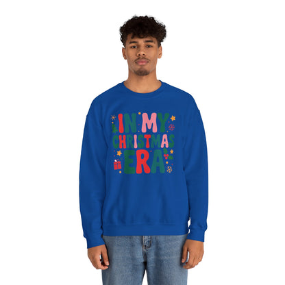 In My Christmas Era Cute Groovy Christmas Holiday Xmas Sweatshirt