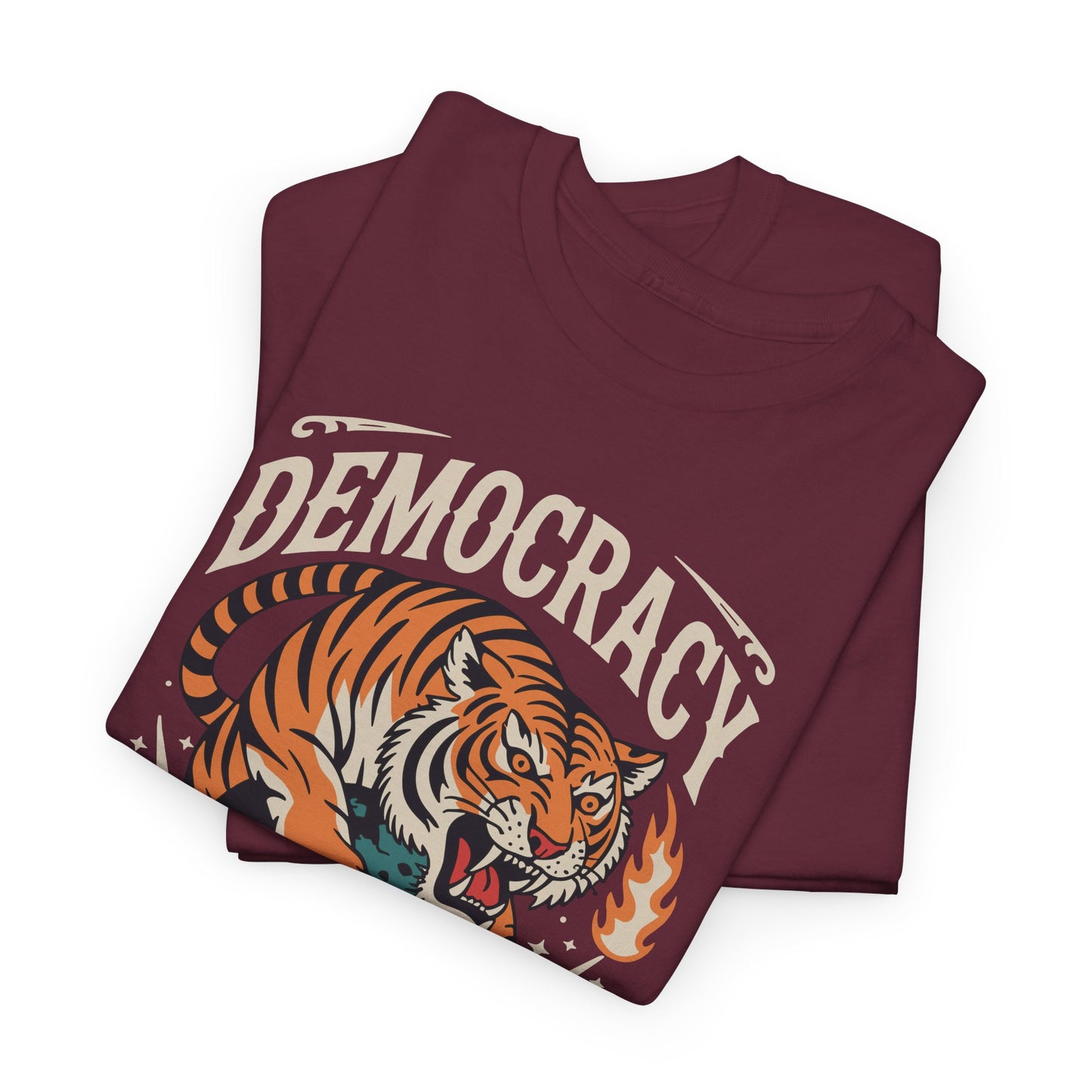 Democracy Has No King 8647 Anti Trump America Social Justice T-Shirt