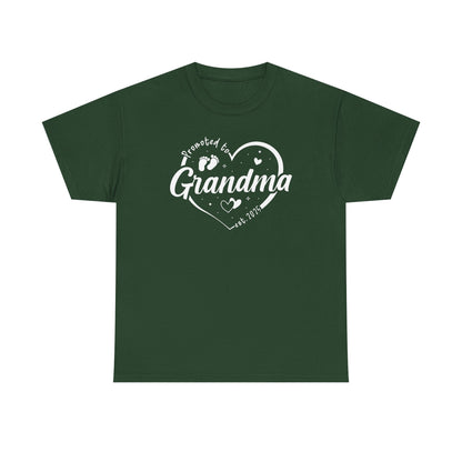 Promoted to Grandma Est 2025 Soon to be Grandma Mothers Day T-Shirt