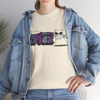 I Was Born A Flex Funny Confidence Quote T-Shirt