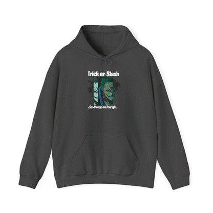 Trick or Trash Halloween Sweatshirt Funny Eco-Friendly Spooky Sweatshirt