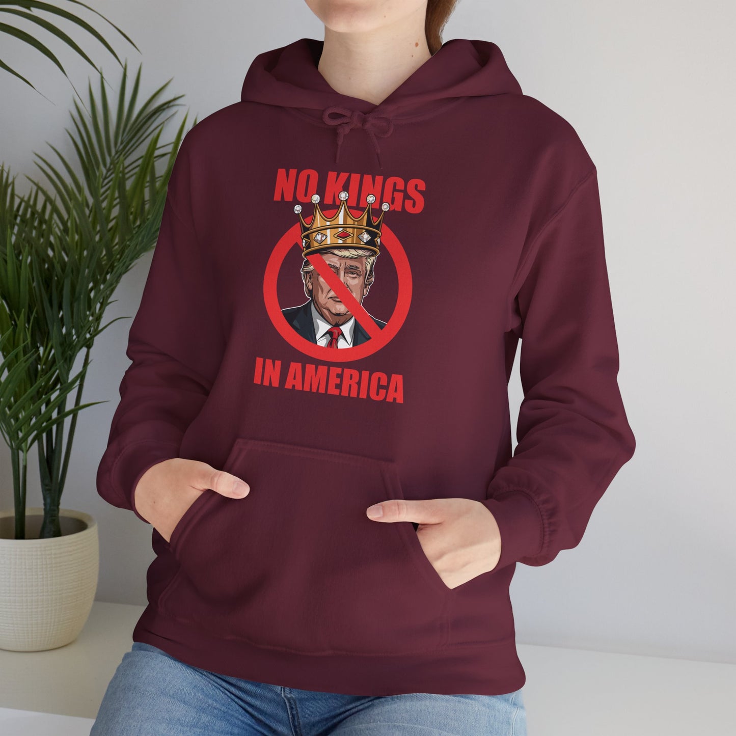 No Kings In America Hoodie