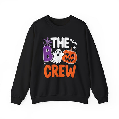 Halloween The Boo Crew Cute Ghost Spooky Family Matching Sweatshirt