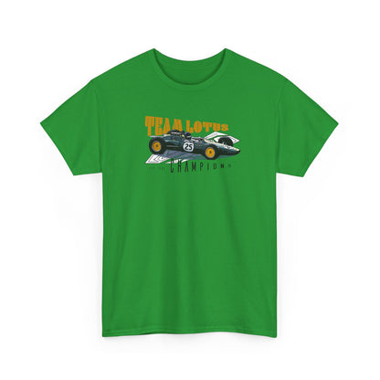 Team Lotus Champion Car T-Shirt Celebrate Racing Legacy and Speed