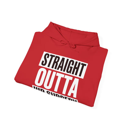 Straight Outta Hip Surgery Get Well Hip Replacement Recovery Hoodie
