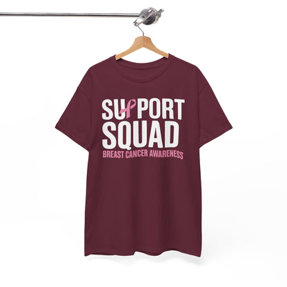 Breast Cancer Shirts Support Squad Breast Cancer Awareness T-Shirt