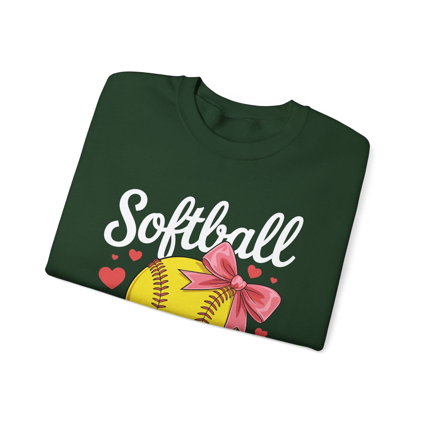 Softball Mom Headband Leopard Softball Ball Mothers Day Mama Sweatshirt