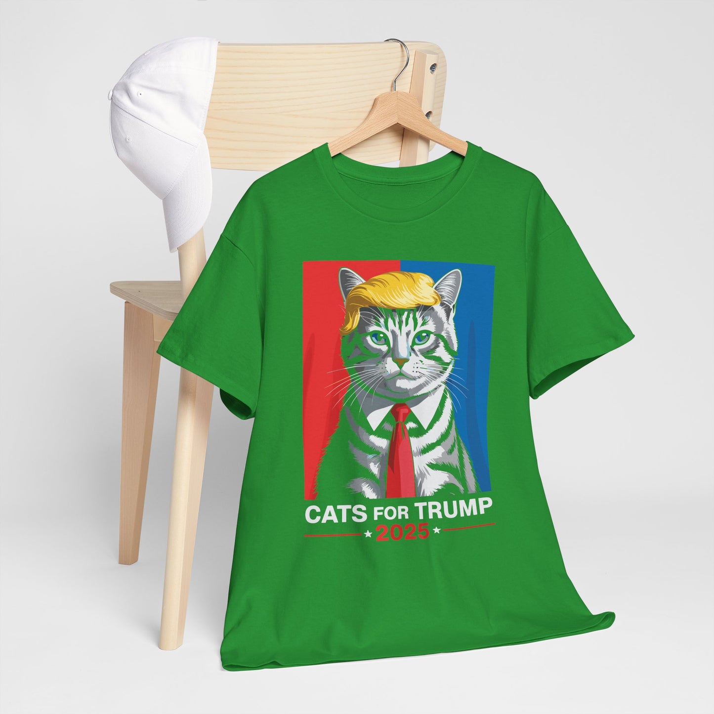 Cats For Trump 2025 Funny Tee For Vance Trump T-shirt
