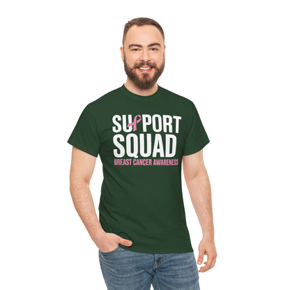Breast Cancer Shirts Support Squad Breast Cancer Awareness T-Shirt