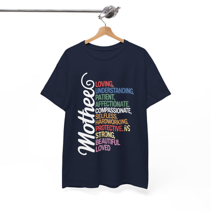 MOTHER Meaning Shirt I Love Mom Mothers Day T-Shirt
