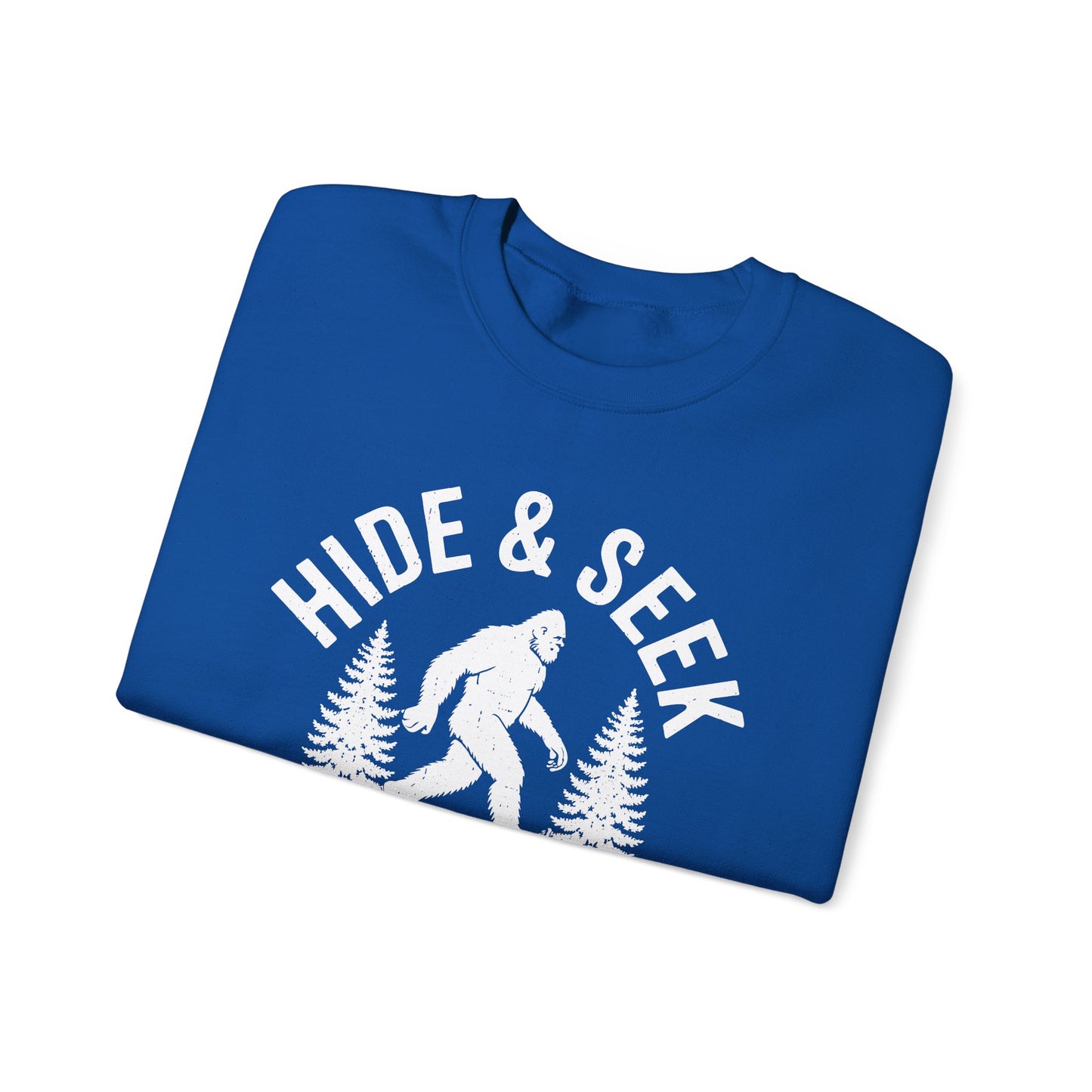 Bigfoot Hide And Seek World Champion Sasquatch Retro Vintage Sweatshirt