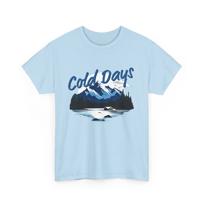 Cold Days Club Retro Aesthetic T-Shirt