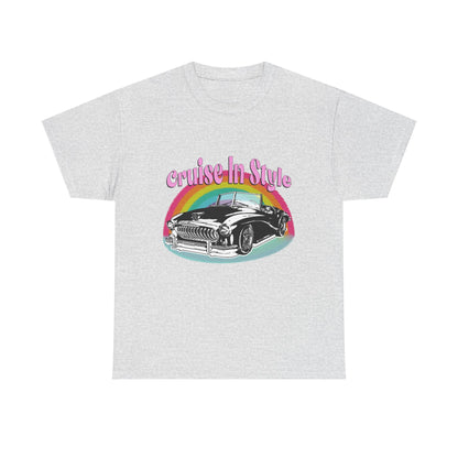 Cruise In Style Car Lovers T-Shirt For Men Women