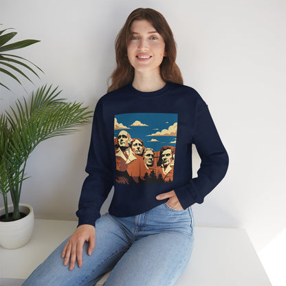 Alex Face Caruso Mount Rushmore Funny Meme Basketball Sweatshirt