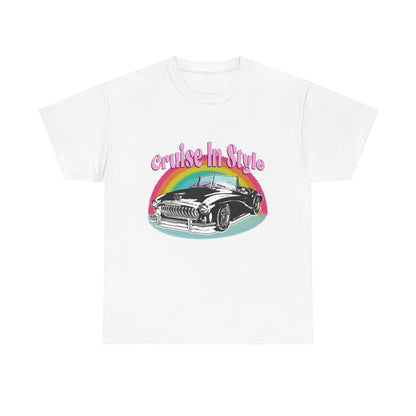 Cruise In Style Car Lovers T-Shirt For Men Women