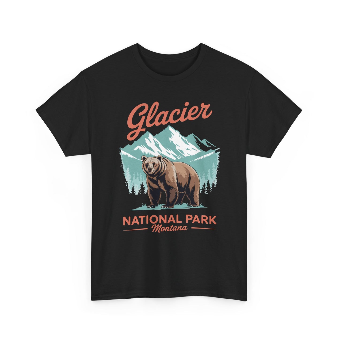Glacier National Park retro T-Shirt
