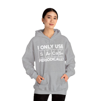 Sarcasm Periodic Table Element Weird Science Joke Gift Hoodie