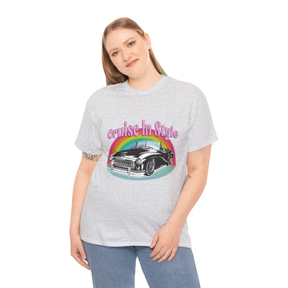 Cruise In Style Car Lovers T-Shirt For Men Women