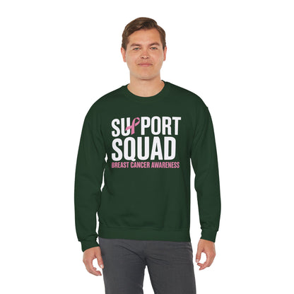 Breast Cancer Shirts Support Squad Breast Cancer Awareness Sweatshirt