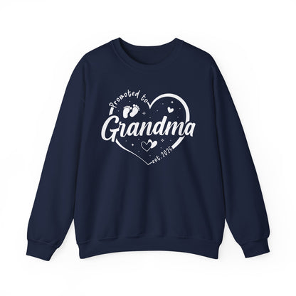 Promoted to Grandma Est 2025 Soon to be Grandma Mothers Day Sweatshirt