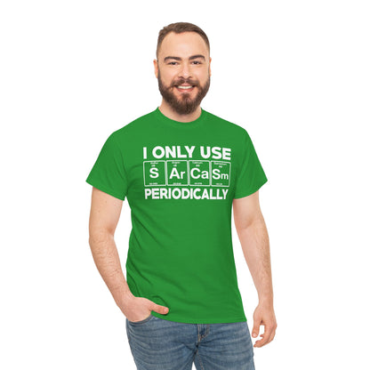 Sarcasm Periodic Table Element Weird Science Joke Gift T-Shirt