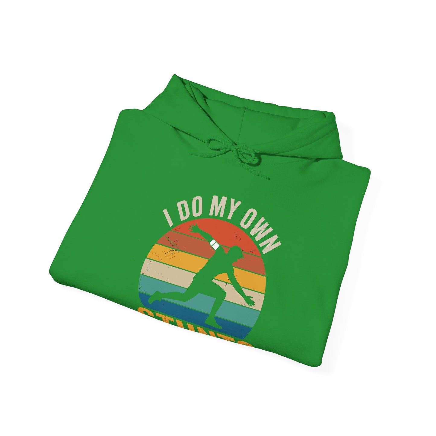Funny I Do All My Own Stunts Broken Bones Hoodie