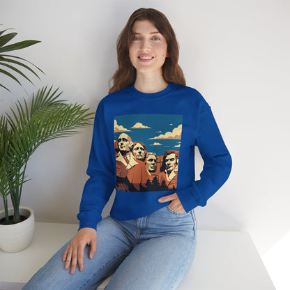 Alex Face Caruso Mount Rushmore Funny Meme Basketball Sweatshirt
