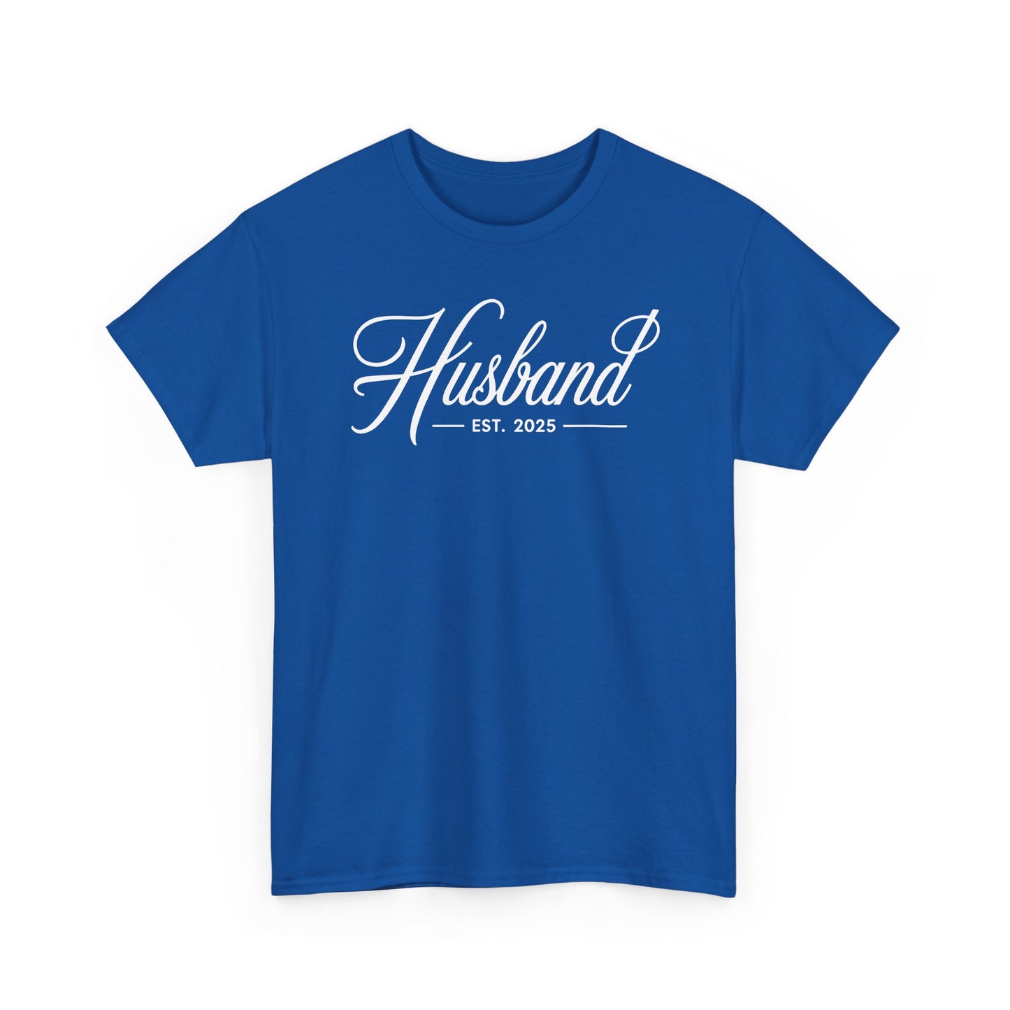Couples Gifts For Husband And Wife Matching Husband Est 2025 Just Married Honeymoon Wedding T-Shirt
