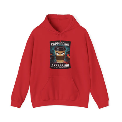Cappuccino Assassino Coffee Lovers Italian Brainrot Meme Hoodie